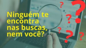 Meu nome sumiu das buscas do Google