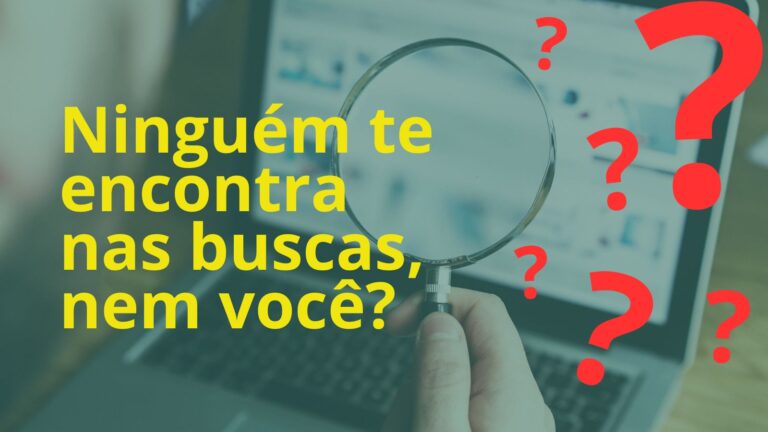 Meu nome sumiu das buscas do Google