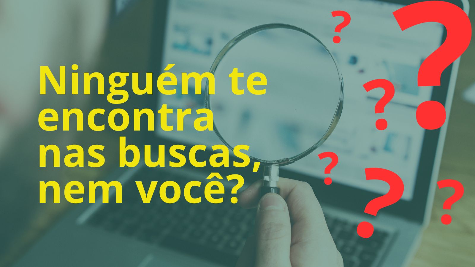 Meu nome sumiu das buscas do Google